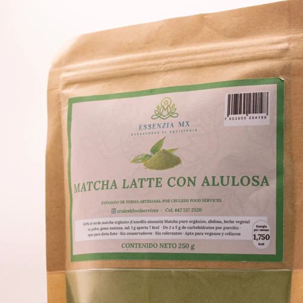 Matcha Latte Endulzada - Imagen 2