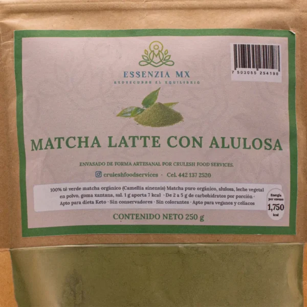 Matcha Latte Endulzada - Imagen 3